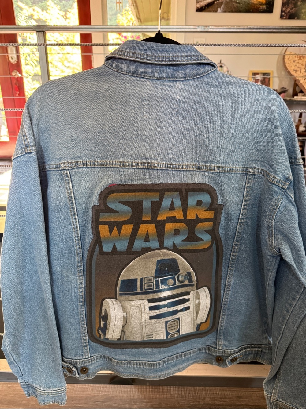 Men’s Large Star Wars Jean Jacket